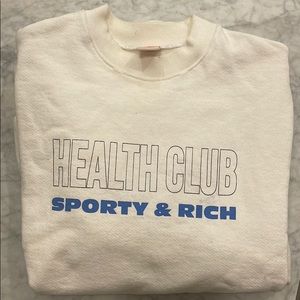 SPORTY & RICH SWEATSHIRT